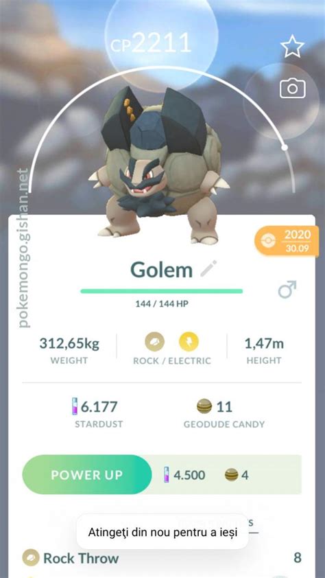 Golem (Pokémon GO) .
